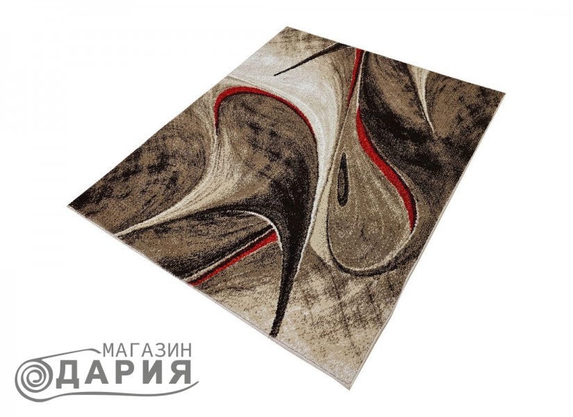 Тъкан килим MAGNOLIA 097 d.beige/red P